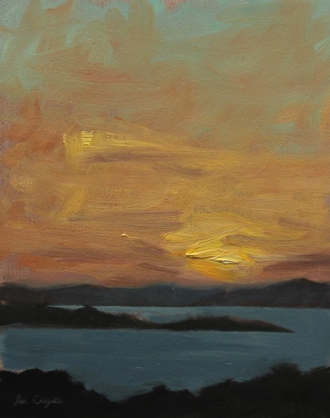 'Ayrshire Sunset II' by artist Lee Craigmile